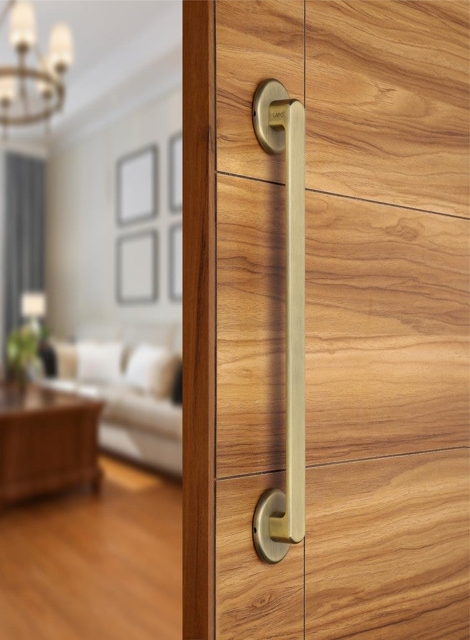 LAPO مقبض باب لابو بولو للباب الرئيسي | مقبض باب رئيسي | مقبض باب | سبيكة زنك (14 بوصة - عبوة من قطعة واحدة) تشطيب عتيق | ضمان 3 سنوات، مقبض سحب - Image 1